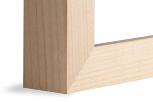 natural maple frame
