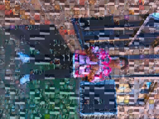 Woman Standing Brick by benjimood